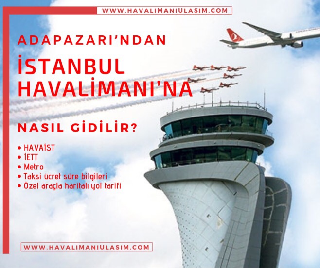 Sakarya İstanbul Havalimanı Servis - Havalines Sakarya